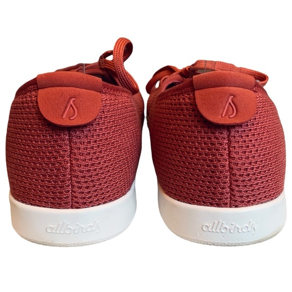 Allbirds Tree Skippers Sneakers Mens 13 Orange Red  Breathable Boat Shoes Wool - Picture 6 of 9